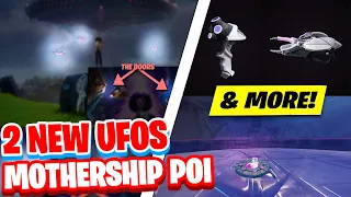 Fortnite Season 7 NEW UFO Vehicles Leak (New Design) Mothership ABDUCTIONS, Prop Gun & SPOILERS!