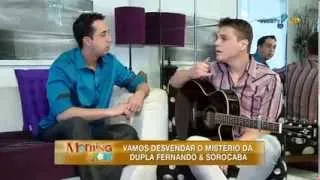 Morning Show: Conheça Santiago, o 'primeiro Fernando' da dupla com Sorocaba