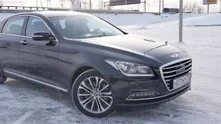 Тест драйв Hyundai Genesis 2015 3.0 249 л.с. + ЗАМЕР РАЗГОНА 0-100