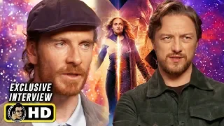 James McAvoy and Michael Fassbender Interview for Dark Phoenix