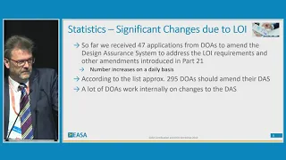 Design Organisations Department Updates - EASA Product Certification & DOA Workshop 2019