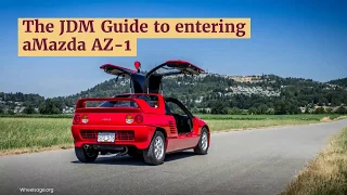 How to enter a Mazda AZ-1