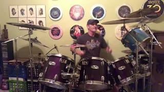 “CARRIE’S GONE” Drum Cover  (LeRoux 1983)