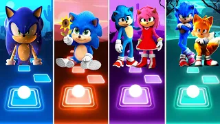 Sonic 🆚 Baby Sonic 🆚 Sonic Amy Hedgehog 🆚 Sonic Tails Hedgehog Who Is Best 🎯😎