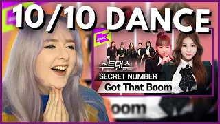 SN Stan Reacts to Secret Number - Got That Boom SUIT DANCE 수트댄스 | Hallyu Doing