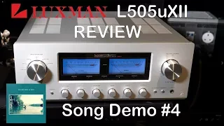 Luxman L505uXII Integrated HiFi Amplifier Review Song Demo #4 + Chord Qutest KEF Reference JPlay