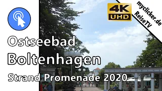 Ostseebad Boltenhagen Strand Promenade 4K UHD Walking 2020 [Original Sound] myclicker.de Dji GoPro