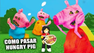 COMO ESCAPAR DE LA FAMILIA PEPPA PIG.EXE ROBLOX | Hungry Pig