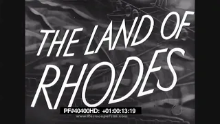 THE LAND OF RHODES   SOUTH AFRICA & RHODESIA  1940s TRAVELOGUE MOVIE  40400
