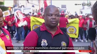 NUPSAW members demand permanent jobs