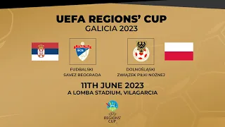 LIVE: Belgrad - Dolny Śląsk [UEFA REGIONS CUP]