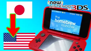 How to Homebrew your NEW 3DS/2DS JAPAN to US Region | 2023 Mod Guide for 11.17 Firmware Update