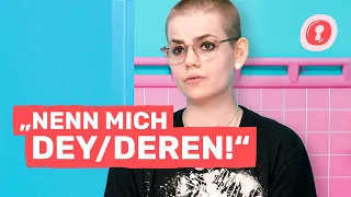 Was sind deine Pronomen? #100Menschen1Frage I Auf Klo