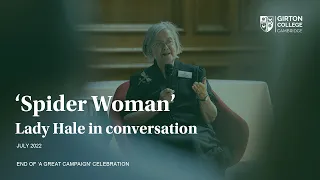 Spider Woman: Lady Hale in conversation