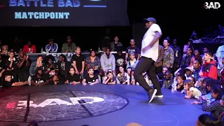 LARRY LES TWINS vs NEPTUNE - Battle BAD 2018 - HIP-HOP SEMI FINAL