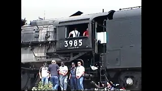 UP 3985 in Wood River,NE on June 28,2004