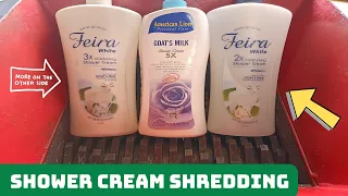 Shower Cream vs Fast Shredder Machine