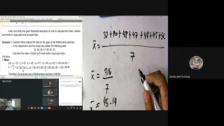 Q4 Math 7 SSLM Week 6 Measure of Central Tendency (Mean) Section Yumang