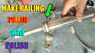 welding stainless steel | how to finish a welded stainless steel pipe