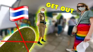 I was kicked out for bringing a skateboard to The Grand Palace - Thailand