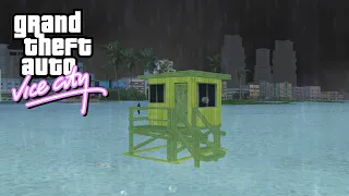 GTA: Vice City - Beach Rain (Ambience Sounds)