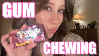 ASMR | 100% Sensitive Gum Chewing (+Hand Movements, Tapping, & Some Rambles)