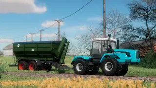 FS22 / Карта Кошмак / Уборка Рапса, ХТЗ-244К, John Deere S790i #05