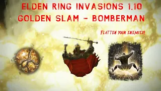Elden Ring PvP Invasions 1.10 - Golden Slam Erdtree Incantations Faith build
