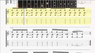 At The Drive In   Arcarsenal GUITAR 1 TABLATURE