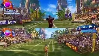 Xbox One Kinect sports rivals теннис - долгая и упорная борьба