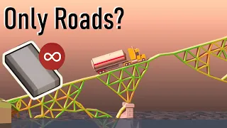 Can You Beat Poly Bridge 2 Only Using Roads?