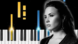 Demi Lovato - Sober - Piano Tutorial / Piano Cover / Instrumental