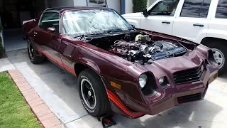 1980 Chevrolet Camaro Z28 Restoration Project