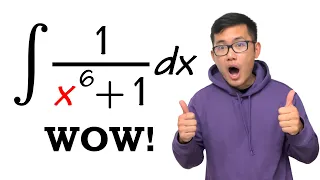 Integral of 1/(x^6+1) without partial fractions!