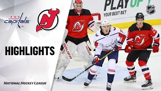 Capitals @ Devils 2/27/21 | NHL Highlights