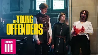 The Young Offenders Get Acting Tips From Robert Sheehan | The Young Offenders Christmas Special