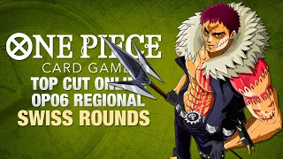 OP06 Top Cut Online Regional Swiss Rounds! | One Piece TCG