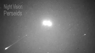 Perseids satellite & UFO Hunting with night vision.