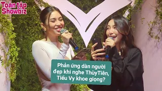 Thùy Tiên, Tiểu Vy song ca quẫy tưng đám cưới Phương Anh, được fan nhí xin chữ ký tới tấp