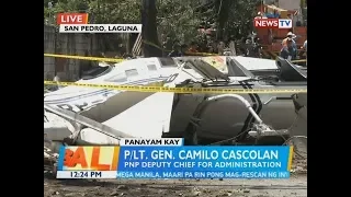 BT: Panayam kay P/Lt. Gen. Camilo Cascolan, PNP deputy chief for administration