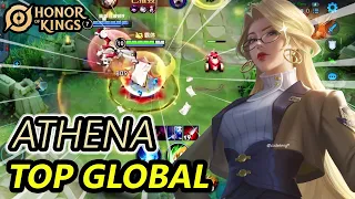 Honor of Kings : (Athena) | Top Global | Skin: (Honor Pass)