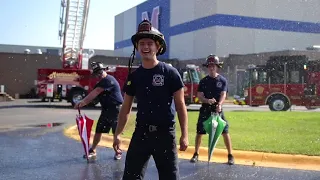 Martinsville Fire Department responds to the Martinsville Police #lipsyncchallenge #lipsynbattle