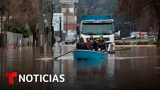 Lluvias en Chile y alerta de huracán en República Dominicana | Noticias Telemundo