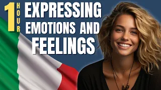 Learn ITALIAN: A 1-HOUR phrases related to mood | Basic emotions in Italian | Feelings in Italian