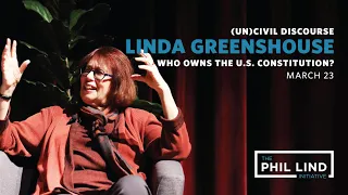 UBC Phil Lind Initiative 2023 Presents: Linda Greenhouse