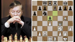 Самое нелепое поражение Анатолия Карпова за всю шахматную карьеру! Шахматы.
