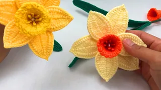 How to Crochet Daffodils