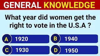 22 General Knowledge Questions! How Good Is Your General Knowledge? #challenge 7