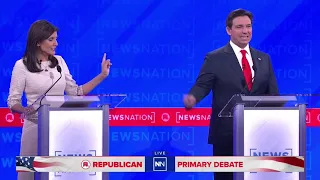 "I STOOD UP for Little Girls — Nikki Haley Didn’t." - Ron DeSantis, Fourth GOP Debate.