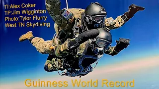 Guinness World Record Highest Tandem Skydive, 42,017 Feet